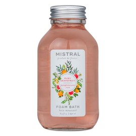 Mistral Ruby Grapefruit Foam Bath, Organic Chamomile, 8.4 fl oz
