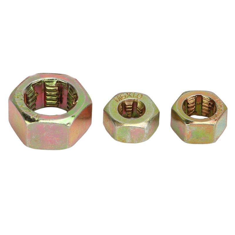 15pcs Metric Thread Chaser Set Carbon Steel Rethreading Tap Die