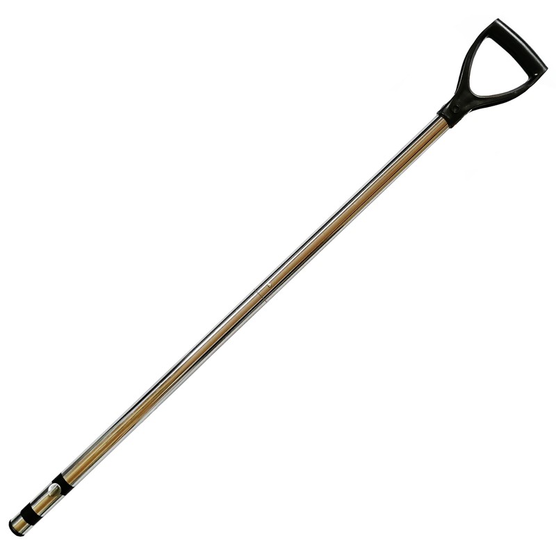 CooB Upgraded Travel Stainless Steel Pole Handle for Sand Scoop