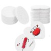 CLAFTLAB SAIL Sponge Paper, 20 Sheets, Heart Shaped Round Set,