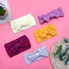 SUBANG 18 Pack Baby Nylon Headbands Baby Bows Hairbands Elastic