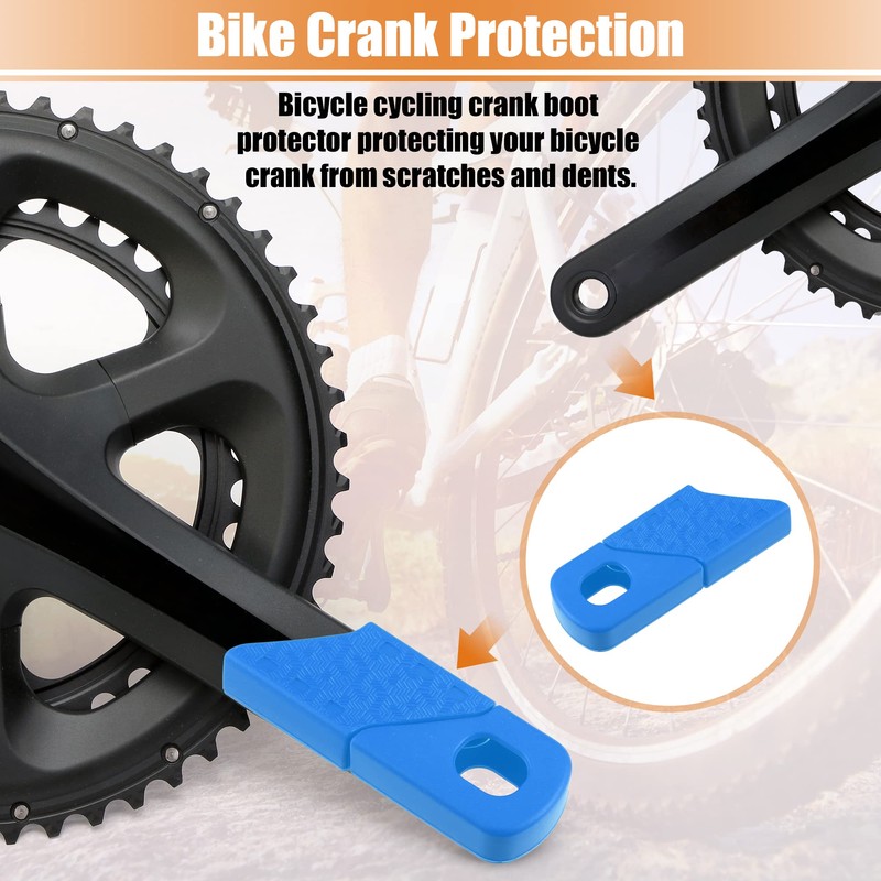 A ABSOPRO Bicycle Crank Arm Protection Bicycle Crank Arm Cover