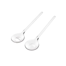 BIESSE CASA CLASSICA Biesse Casa Salad Servers, Plastic, Transparent, Plastic, 32 x 8.2 x 3.3 cm