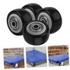 Gadpiparty 4pcs Heavy Duty Swivel Caster Wheels Quiet Wheels for
