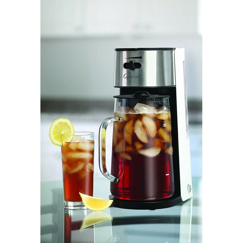 Capresso Ice Tea Maker 80 oz W/ Glass Pitcher -