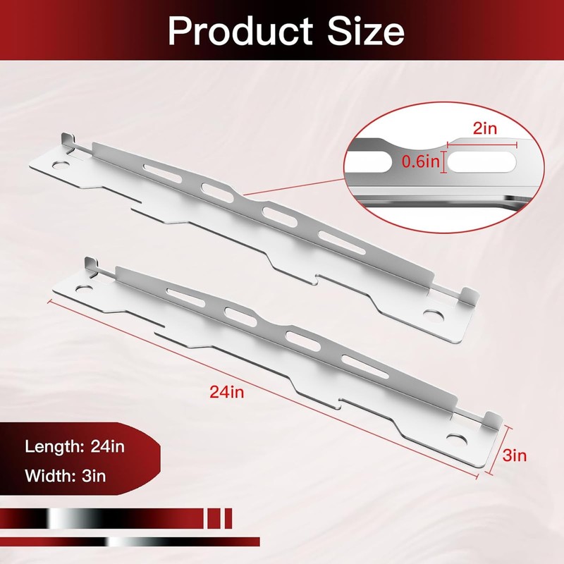 LCGP Wheel Alignment Tool Plates 2 Pack Toe Alignment Tool