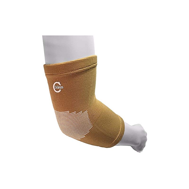Elastic Elbow Support - For Compression, Rugby, Arthritis, Tendinitis, Tennis/Golfers