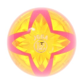 Hatachi BH3806 Ground Golf Ball, Airbraid Meteor, Yellow, Approx. 2.4 inches (6 cm)