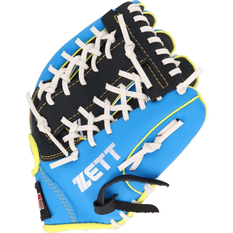 ZETT BDG2100VA Catchball Gloves for Beginners with Shock Absorbing Pads,