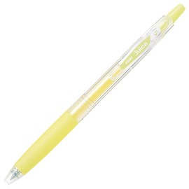 Pilot Juice 0.5mm Color Gel Ink Ballpoint Pen, Pastel Yellow (LJU-10EF-PY)