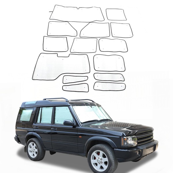 Car Windshield Sun Shade Compatible with Land Rover Discovery 2
