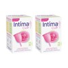 2x Intima Cup Menstruationstasse Größe Super T2 Riesiger Fluss 8