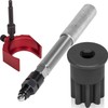 J-42083 Automatic Timing Pin+9U-7227 Injector Height Adjustment Gauge Tool+Engine Barring