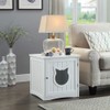 Cat House Side Table, Nightstand Pet House, Litter Box Furniture