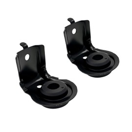 YCUPONE 2pcs Upper Radiator Brackets with Rubber 74171-SNA-A00 Compatible with 2006-2011 Civic 1.3L 1.8L 2.0L 2009-2013 Fit 1.5L