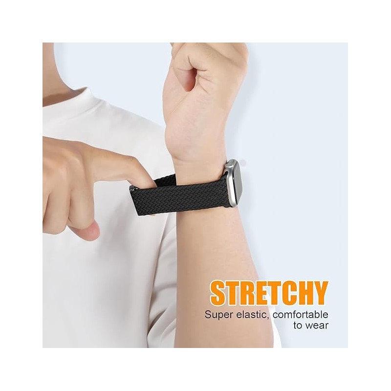 Xininyia Compatible for BIGGERFIVE Brave 2 Smart Watch Bands, 2-Pack