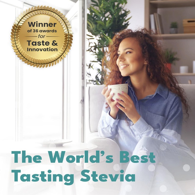SweetLeaf Stevia Powder Packets - Zero Calorie Sweetener with Stevia