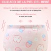 6 Pañales Entrenadores Reutilizables Ecológico Algodón Niñas