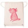 Mr. & Mrs. Panda Axolotl Sports Bag, White