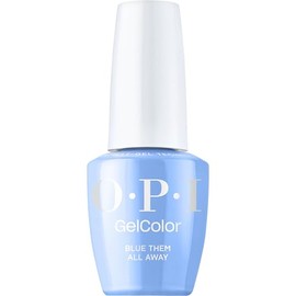 OPI GelColor Blue Them All Away | Opaque Bright Blue UV Crème Cure Gel Nail Polish | Make 'Em Jelly! Collection | Summer 2025