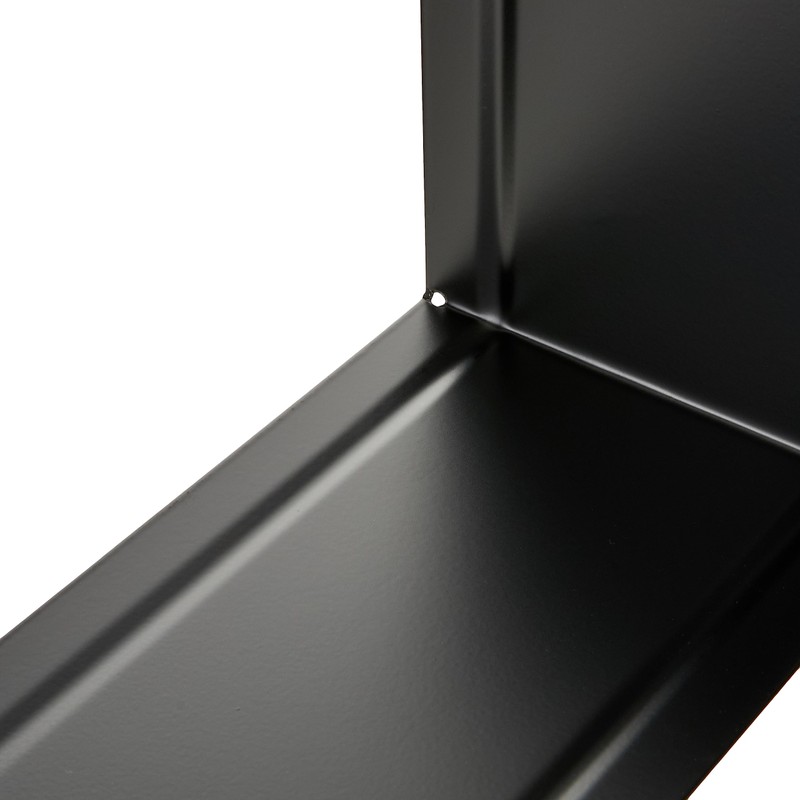 Hangzhou Topline 215 mm Giant Metal Bookends - Black (Pack