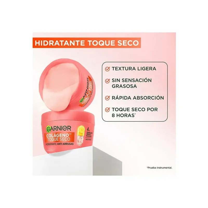 Kit Iluminador Garnier Colágeno+niacinamida+c 3pasos Seco