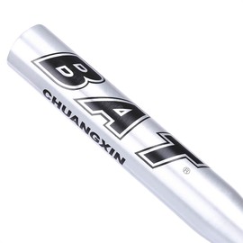 SZYT Baseball Bat Self-Defense Softball Bat Home Defense Lightweight Aluminum Alloy 28 inch Silver