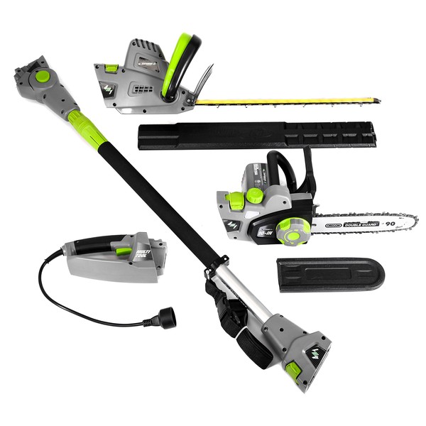 Earthwise 2-in-1 Convertible Pole Hedge Trimmer