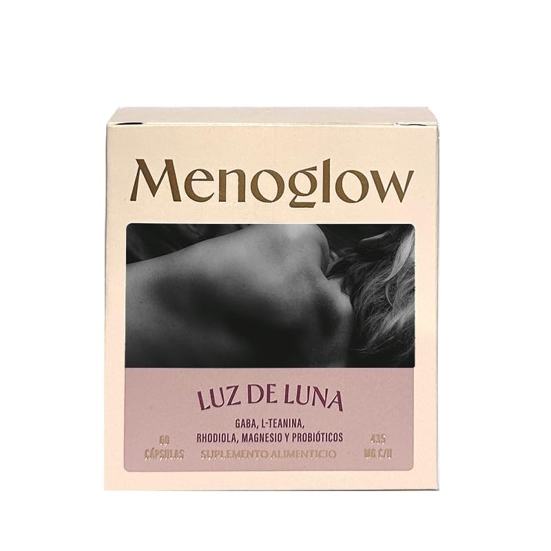 Luz Luna Suplemento Mujeres Menopausia Perimenopausia Gaba Teanina Rhodiola Magnesio