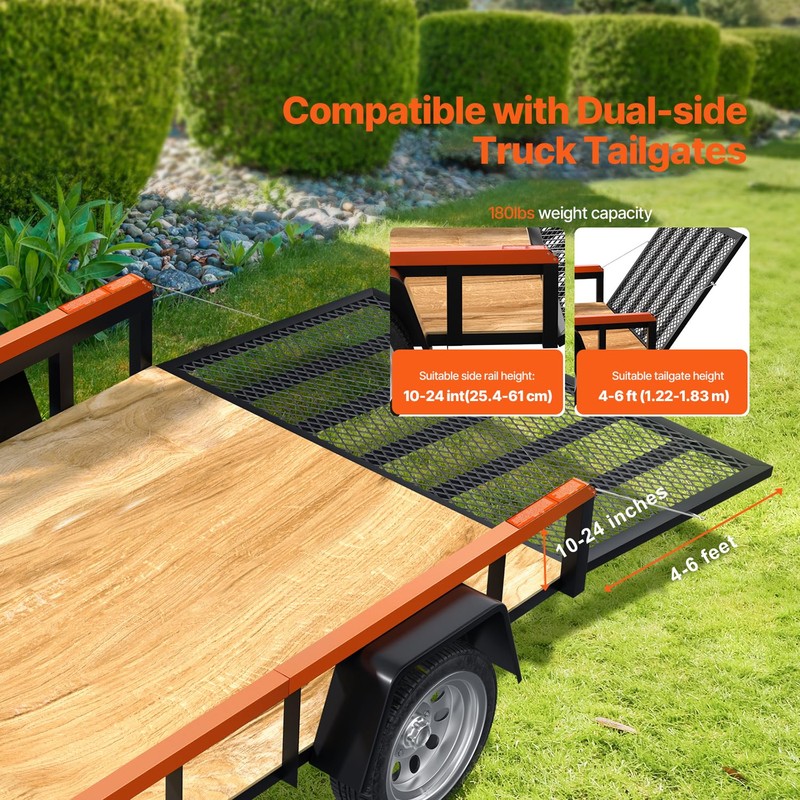 VEVOR Trail Tailgate Lift Assist, Max 180 lbs Load Capacity,