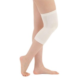 KP01-02 Knee Supporter, Made in Japan, Silk, One Side, Unisex, Cold Protection, Warm, Joints, Injury Prevention