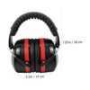 DOITOOL Noise Cancelling Headphones Protective Ear Cover Ideal for Drummers