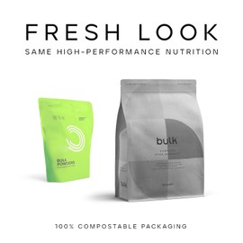 Bulk Complete Intra-Workout, BCAA, Apple and Raspberry, 500 g, Packaging May Vary