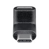 Goobay 55556 Adapter USB-C to USB-C angled 90 °, black