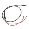 Test Cable Jumper Wire Connector with 2mm Testing Hook Red