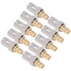 10Pcs RF Coaxial Cable Adapter SMA Female to BNC Female