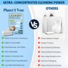 Eco-Friendly Laundry Detergent Sheets, 100 Loads (50 Sheets) Fresh Scent,