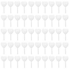 SHUATI 50Pcs 4ml Transparent Liquid Dropper, Heart Shape Plastic Squeeze Dropper, Liquid Transfer Pipettes, Disposable Pasteur Pipette, Liquid Injector