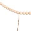 2pcs Hanging Photo Display Wall Decor with Wooden Beads Tassels