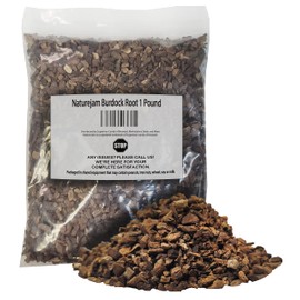 Naturejam Burdock Root 1 Pound-Cut & Sifted-100% Natural Hierbas from Mexico aka Genus Arctium Herbs