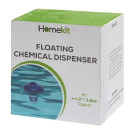 Homkit Floating Chemical Dispenser for 1.5inch (3.8cm) Tablets – Hot Tub, Spa and Pool Chlorine Floater