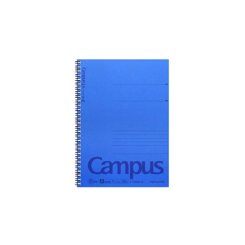 Kokuyo Campus tuinringuno-to B5 A ruled 50 Sheets Blue Space