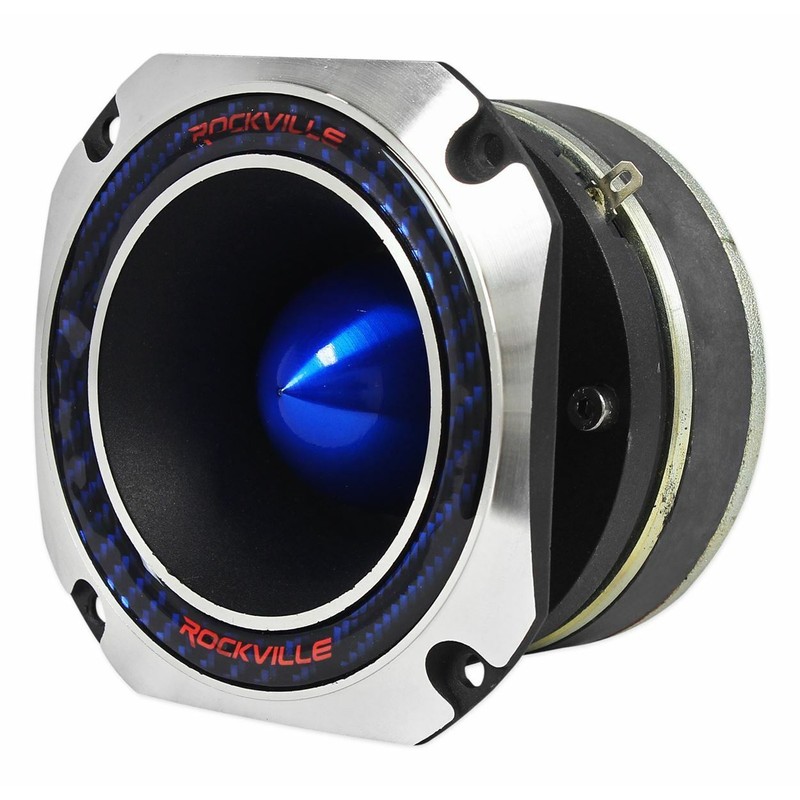 NA 2) Rockville RT4 2" Home Theater Tweeters Titanium Compression