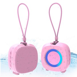 WUIUHOU Portable Bluetooth Speakers, RGB Lights TWS Speakers，Wireless IPX5 Waterproof Mini Speaker with Loud Stereo Sound,15 Hours Playtime, Rechargeable Battery.