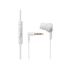 ELECOM EHP-MC3520WH Mono Headphones (with Microphone) Canal C3520 White