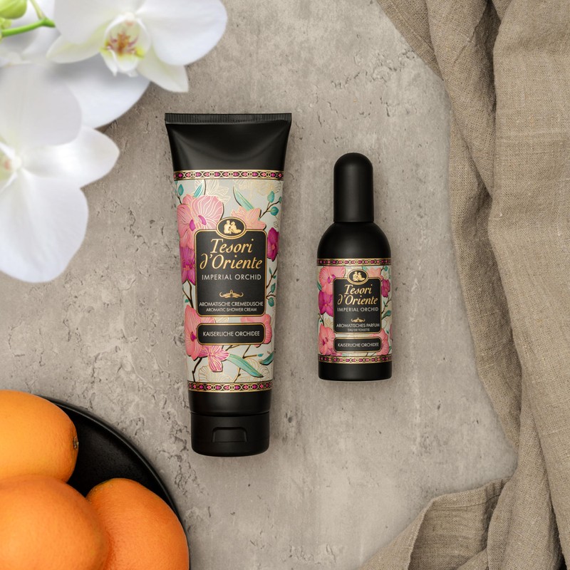 TESORI D'ORIENTE Cremdusche Imperial Orchid | 250 ml | Aromatic