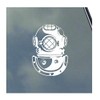 Deep Sea Diver Helmet Vinyl Sticker Decal Contractor Commercial Diving