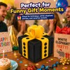 sofarefinish 3.14'' Annoying Gift Box, Multicolor 3D Printed Prank Box,