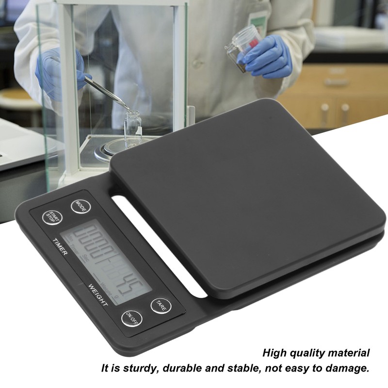 K07 3Kg/0.1g LED Electronic Kitchen Scale Multifunctional Waterproof Food Scale