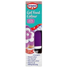 Dr Oetker Ultra Violet Gel Food Colour 10G